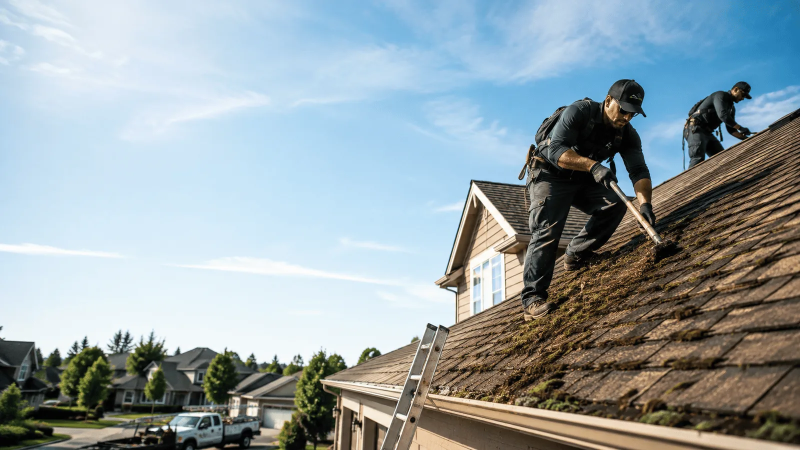 Roof Moss Removal in Walkerton, VA near me